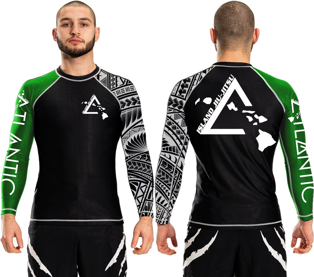 Island Jiu-Jitsu Atlantic Junior Ranked Team Rashguard
