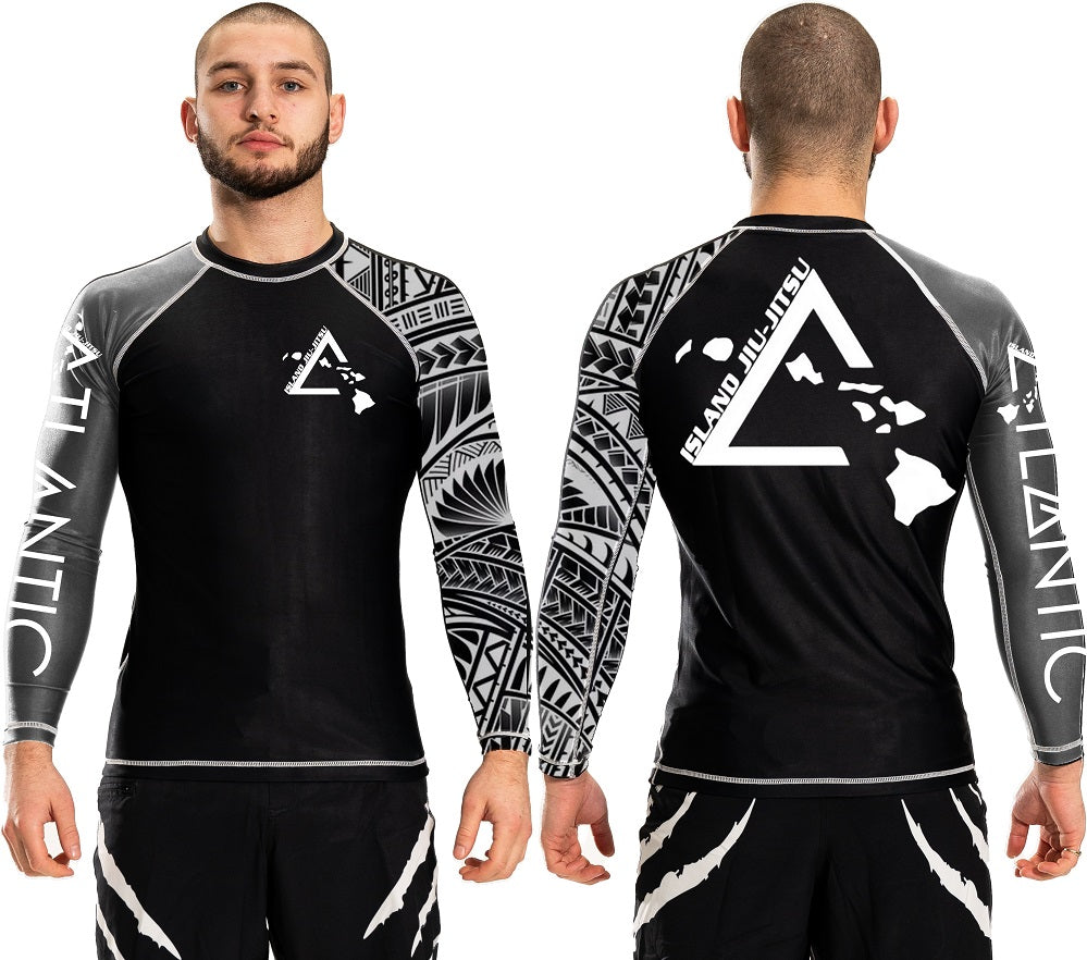 Island Jiu-Jitsu Atlantic Junior Ranked Team Rashguard