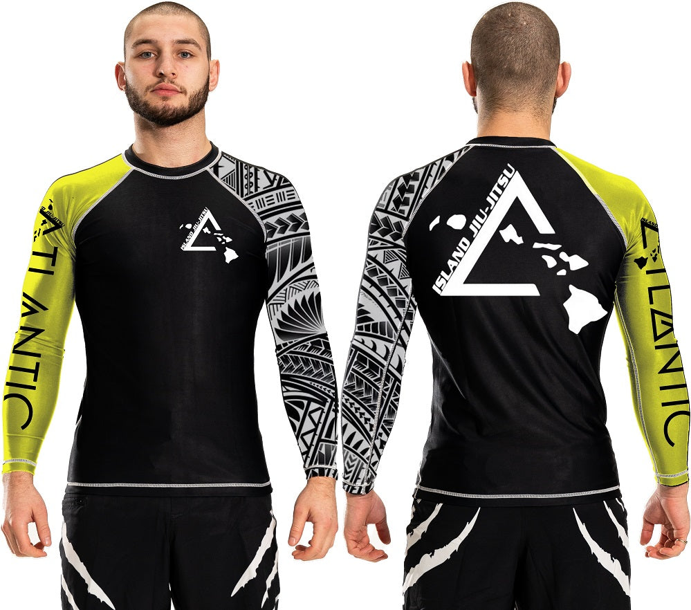 Island Jiu-Jitsu Atlantic Junior Ranked Team Rashguard