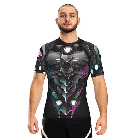 Cyberpunk Men's Short Sleeve Rashguard