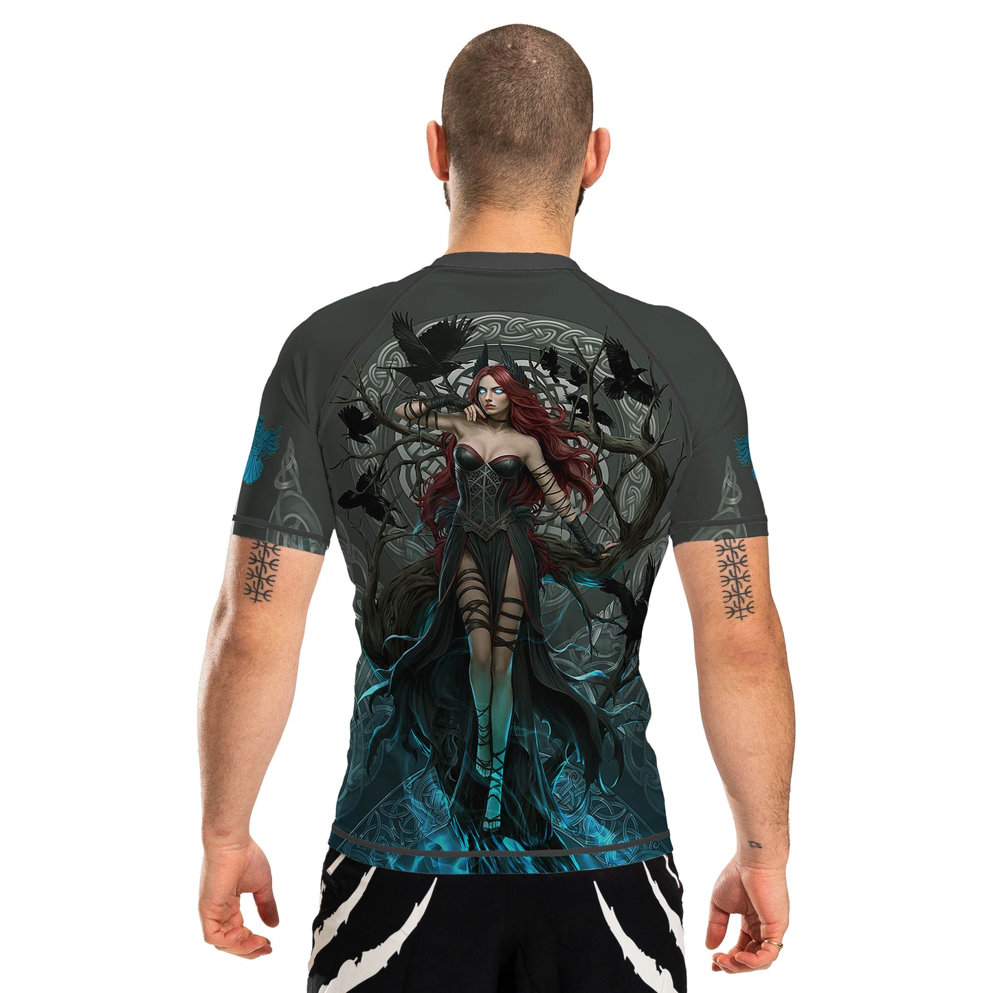 The Morrigan Men's Short Sleeve Rashguard