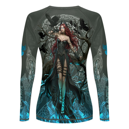 The Morrigan Women's Long Sleeve Rashguard