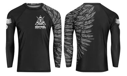 Sentinel Martial Arts Junior Long Sleeve Club Rashguard