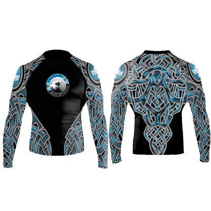 Tsunami BJJ  Nordic Junior long Sleeve Club Rashguard