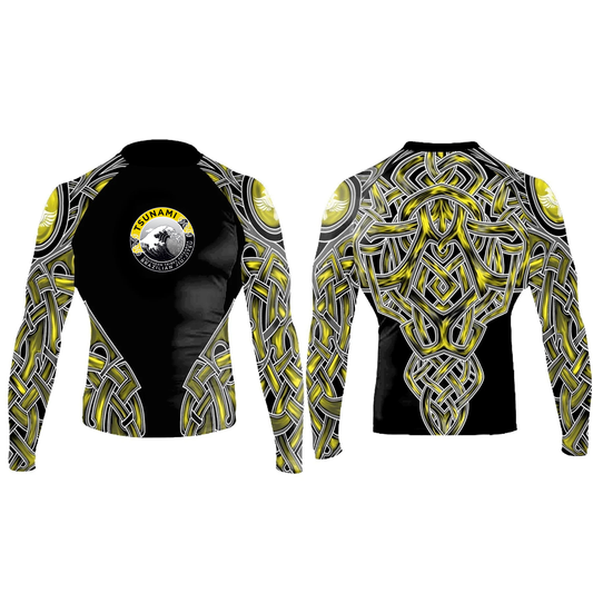 Tsunami BJJ  Nordic Junior long Sleeve Club Rashguard