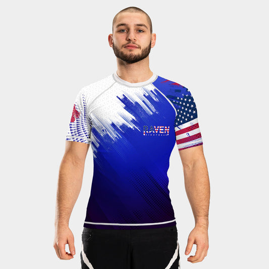 Valour Series Men's Short Sleeve Rashguard