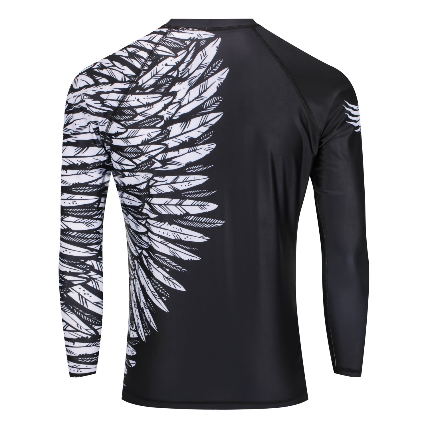 Aerial Assault Men's Long Sleeve Rashguard - Raven Fightwear