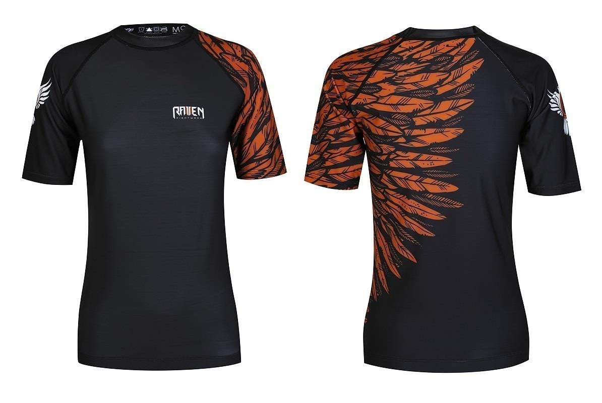 Aerial Assault Women's Short Sleeve Rashguard - Raven Fightwear
