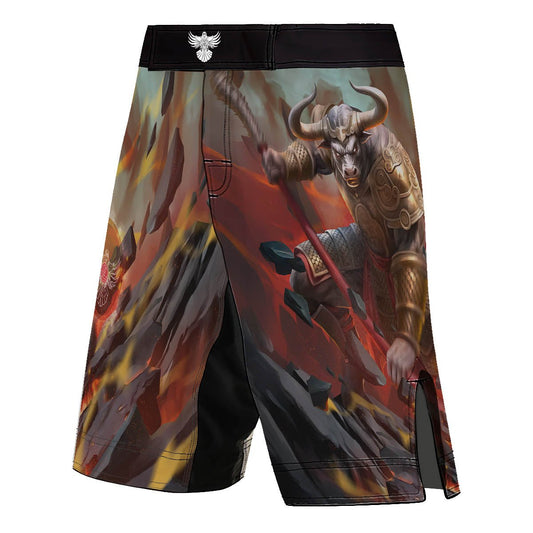 Bull Demon King Men's Short Sleeve Rashguard - Raven Fightwear