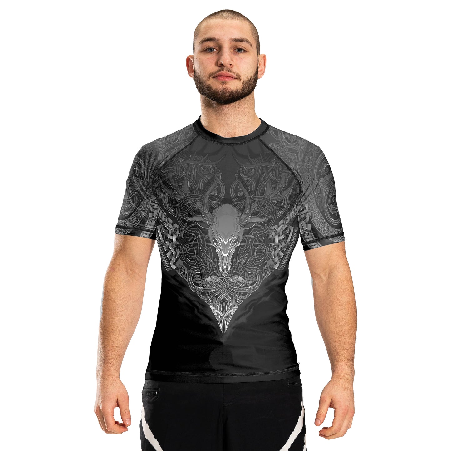 Celltic Men's Short Sleeve Rashguard - Raven Fightwear