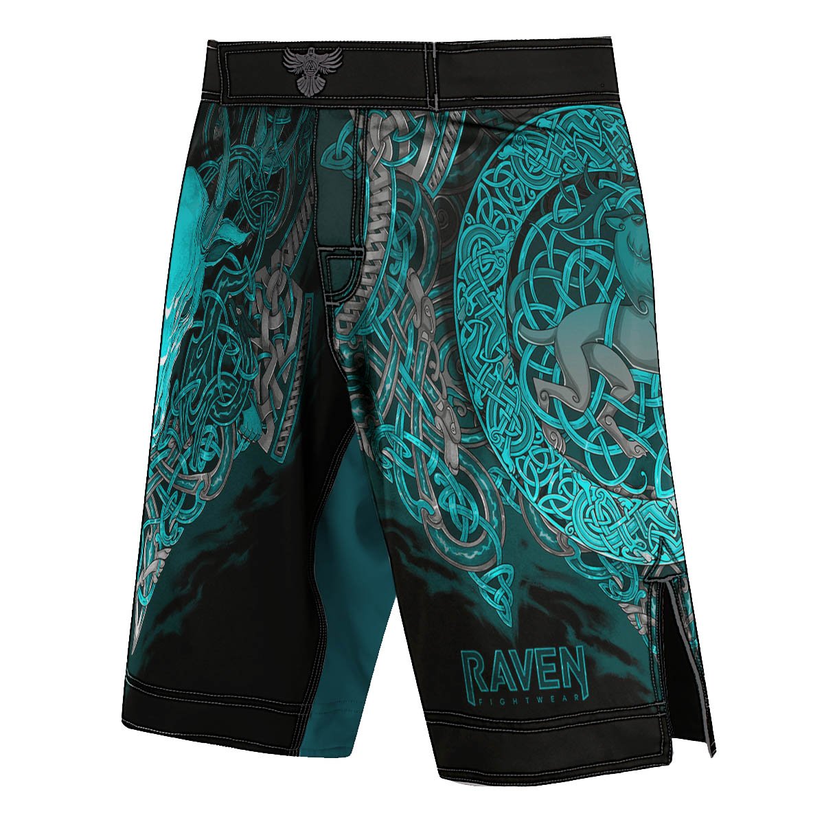 Celtic Men's Fight Shorts - Raven Fightwear