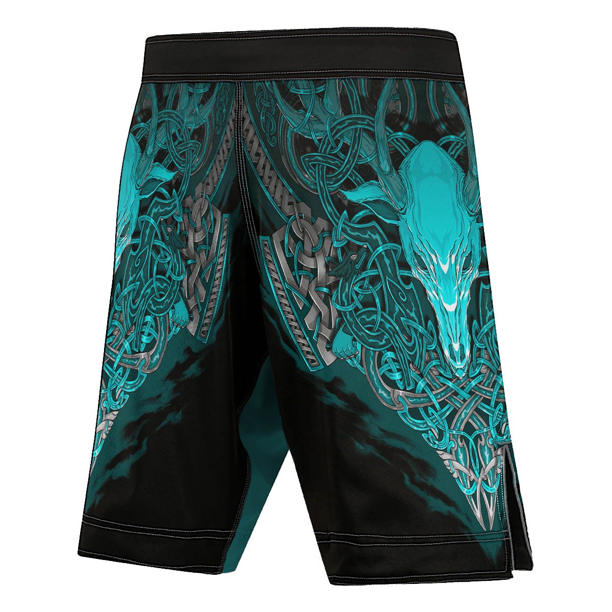 Celtic Men's Fight Shorts - Raven Fightwear