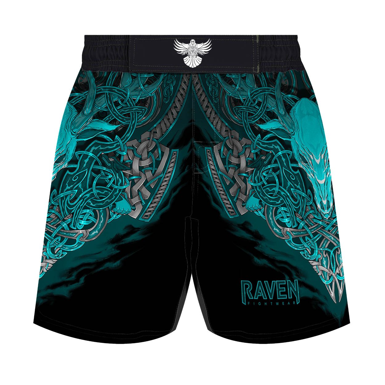 Celtic Men's Hybrid Fight Shorts - Raven Fightwear