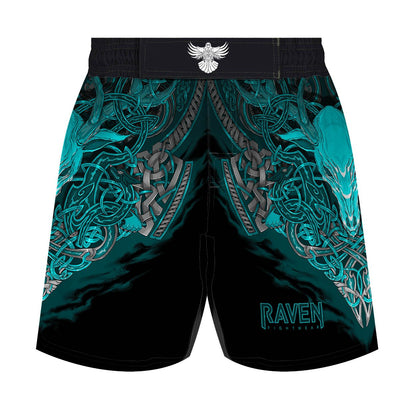 Celtic Men's Hybrid Fight Shorts - Raven Fightwear