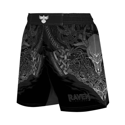 Celtic Men's Hybrid Fight Shorts - Raven Fightwear