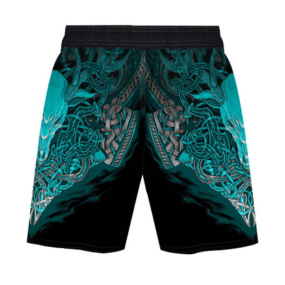 Celtic Men's Hybrid Fight Shorts - Raven Fightwear