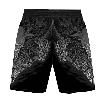 Celtic Men's Hybrid Fight Shorts - Raven Fightwear