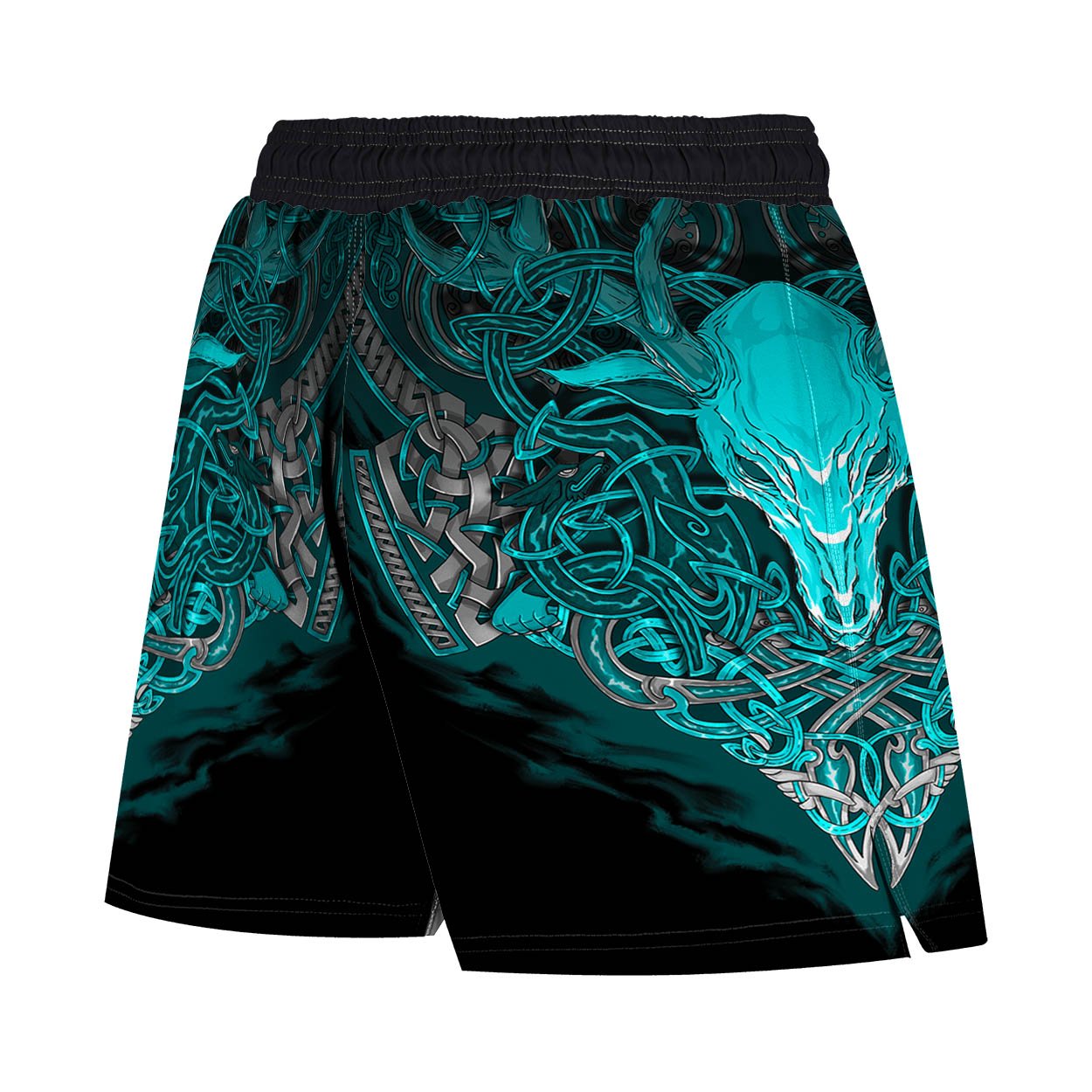 Celtic Men's Hybrid Fight Shorts - Raven Fightwear