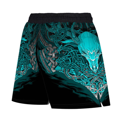 Celtic Men's Hybrid Fight Shorts - Raven Fightwear