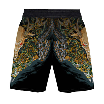 Celtic Men's Hybrid Fight Shorts - Raven Fightwear