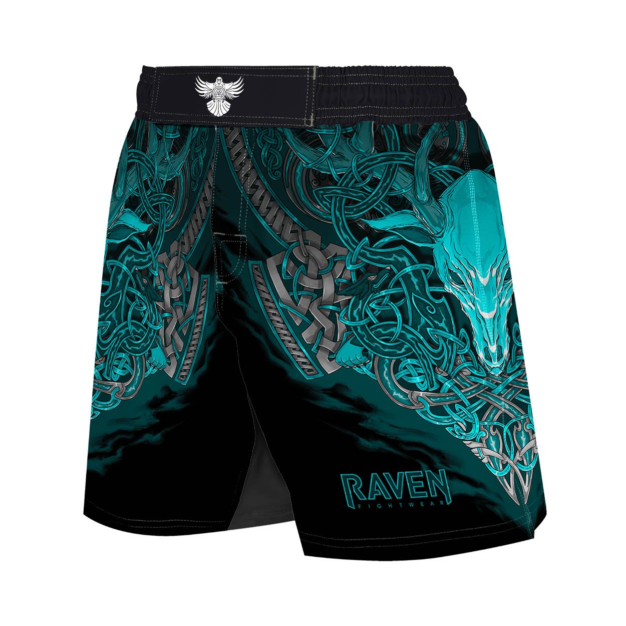 Celtic Men's Hybrid Fight Shorts - Raven Fightwear