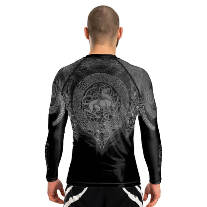 Celtic Men's Long Sleeve Rashguard - Raven Fightwear