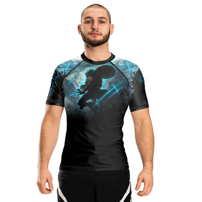 Cyber Fujin Men's Short Sleeve Rashguard Front
