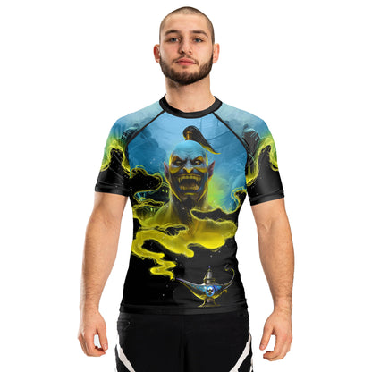 Djinn Men's Short Sleeve Rashguard - Raven Fightwear