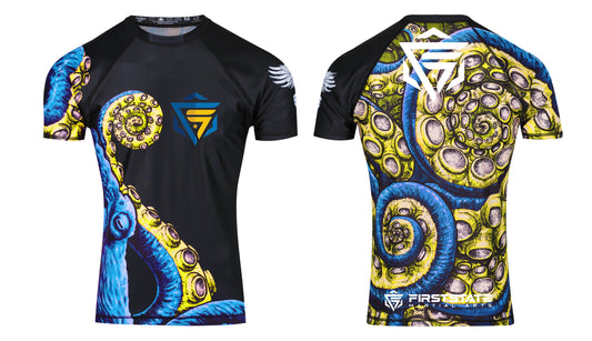 First State Junior Short Sleeve Club Rashguard - Raven Fightwear