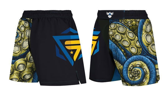 First State Martial Arts Men's Club Shorts - Raven Fightwear