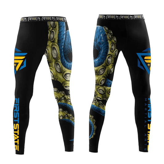 First State Men's Club Spats - Raven Fightwear
