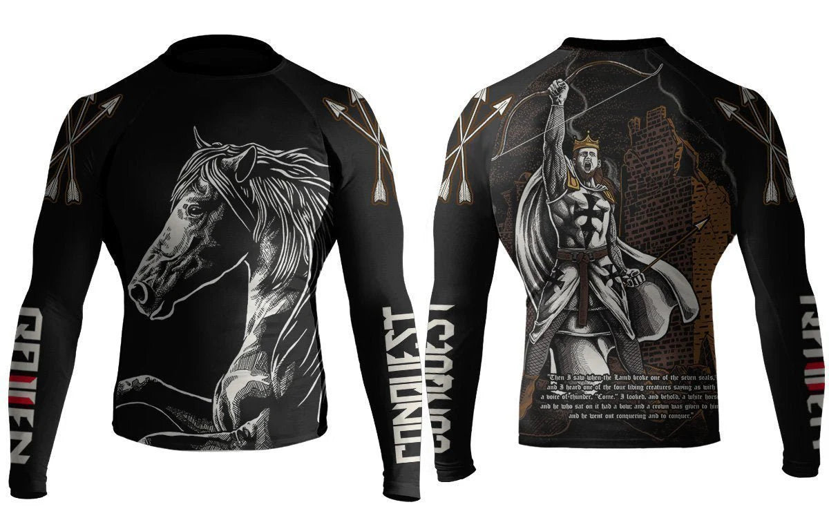 Four Horsemen Men's Long Sleeve Rashguard