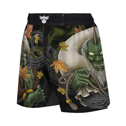 Fujin Men's Hybrid Fight Shorts - Raven Fightwear