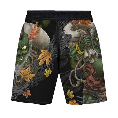 Fujin Men's Hybrid Fight Shorts - Raven Fightwear