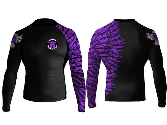 Inukshuk Bushido Aerial Assault Junior Long Sleeve Rashguard - Raven Fightwear