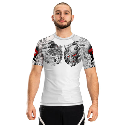 Irezumi 3.0 Men's Short Sleeve Rashguard - Raven Fightwear