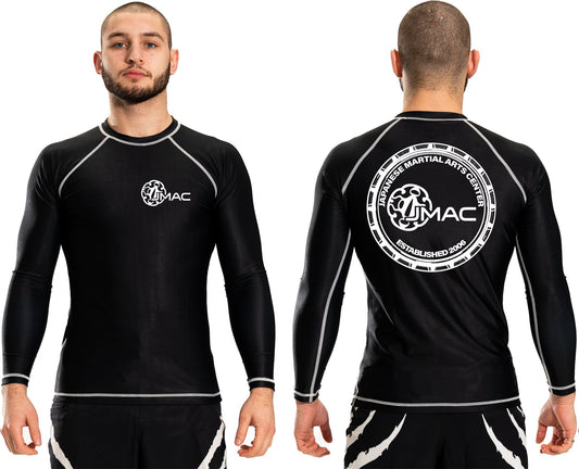JMAC Club Long Sleeve Club Rashguard - Raven Fightwear