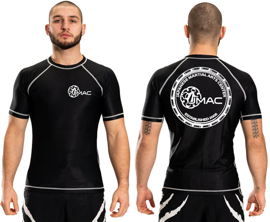 JMAC Club Short Sleeve Club Rashguard - Raven Fightwear