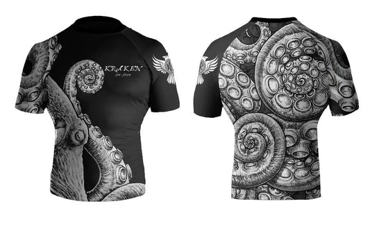 Kraken Jiu Jitsu Club Rashguard (Junior) - Raven Fightwear