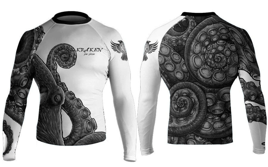 Kraken Jiu Jitsu Club Rashguard (Women's) - Raven Fightwear