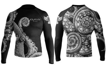 Kraken Jiu Jitsu Club Rashguard (Women's) - Raven Fightwear