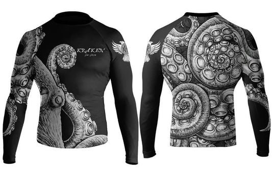 Kraken Jiu Jitsu Club Rashguard (Women's) - Raven Fightwear