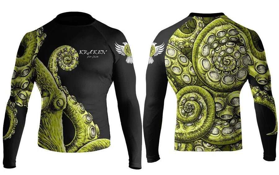 Kraken Jiu Jitsu Club Rashguard (Women's) - Raven Fightwear