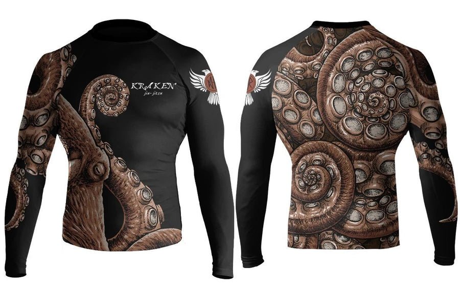 Kraken Jiu Jitsu Club Rashguard (Women's) - Raven Fightwear