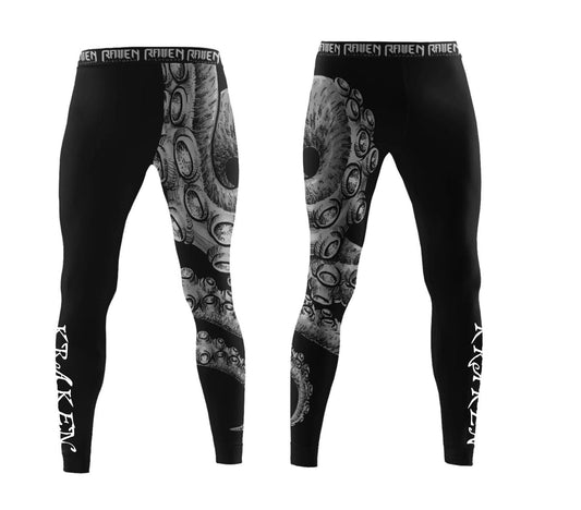 Kraken Jiu Jitsu Club Spats (Women's) - Raven Fightwear