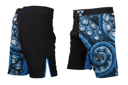 Kraken Men's Fight Shorts - Raven Fightwear