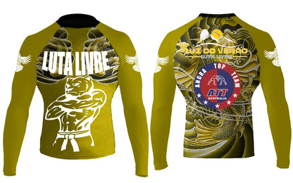 Luta Livre Club Women's Long Sleeve Rashguard - Raven Fightwear