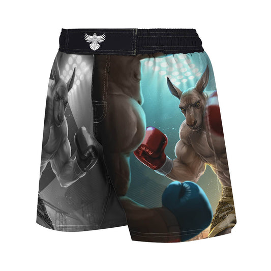 Outback Boxer Men's Hybrid Fight Shorts - Raven Fightwear