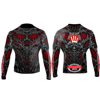 Perkins Biomechanical Junior Long Sleeve Rashguard - Raven Fightwear