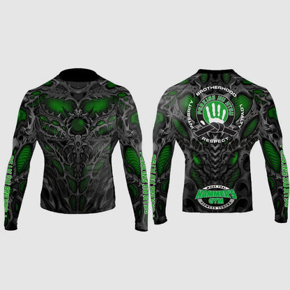 Perkins Biomechanical Women's Long Sleeve Rashguard - Raven Fightwear